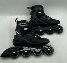 Load image into Gallery viewer, Rollerblade Mens Zetrablade 7958600816 Black Adjustable Inline Skates Size 8

