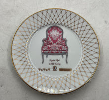 Load image into Gallery viewer, Limoges French Chairs Empire Style XVIII Century Collection Collector Plate
