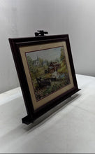 Load image into Gallery viewer, Church Mill Horse Buggy Flower Scenic Landscape Wall Art Decorative Framed Print
