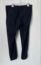 Load image into Gallery viewer, Brooks Brothers Mens Black Flat Front Advantage Milano Chino Pants Size W34/33L
