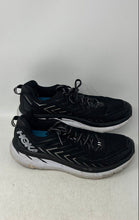 Load image into Gallery viewer, Hoka One One Clifton 4 Womens Black Gray Running Shoes Sneakers Size 9.5
