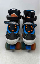 Load image into Gallery viewer, Woolitime Girls Multicolor Ratchet Buckle Four Wheels Roller Skates Size M
