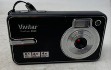 Load image into Gallery viewer, Vivitar ViviCam 8690 Black 8.1MP 2.4 Inch LCD 4X Zoom Compact Digital Camera
