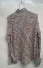 Load image into Gallery viewer, Express Womens Brown Turtleneck Long Sleeve Hi-Low Hem Pullover Sweater Size S

