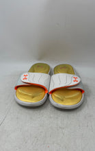 Load image into Gallery viewer, Under Armour Womens Ignite 9 3022717-113 White Yellow Slide Sandals Size 9
