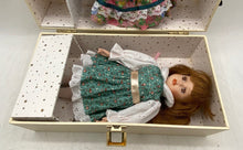 Load image into Gallery viewer, Heritage Mint Ltd 1997 Brown Hair Floral Dress Extra Outfit Doll W/Carrying Case

