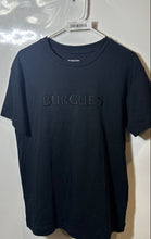Load image into Gallery viewer, Burgues Mens Black Cotton Short Sleeve Crew Neck Pullover T-Shirt Size Small
