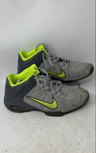Load image into Gallery viewer, Nike Mens Air Visi Pro 4 Gray Green Round Toe Lace-Up Sneaker Shoes Size 10.5
