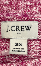 Load image into Gallery viewer, J.Crew Womens Pink Knitted Round Neck Long Sleeve Pullover Sweater Size 2X
