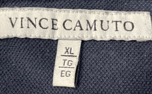 Load image into Gallery viewer, Vince Camuto Mens Blue Short Sleeve Button-Down Collar Button-Up Shirt Size XL
