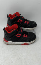 Load image into Gallery viewer, AND1 Boys BTA145GX045 Black Red Mid Top Lace-Up Sneaker Shoes Size 12
