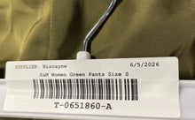 Load image into Gallery viewer, H&amp;M Womens Green Pockets Wide-Leg Drawstring Trouser Pants Size S
