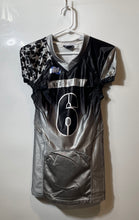 Load image into Gallery viewer, UWA Unisex Black Determination Personalized American #6 Football Jersey Size Y-M
