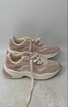 Load image into Gallery viewer, Aldo Womens Mayana Beige Pink Lace-Up Low Top Round Toe Sneakers Shoes Size 7
