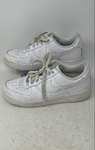 Load image into Gallery viewer, Nike Mens Air Force 1 Low White Leather Lace-Up Low Top Sneaker Shoes Size 8
