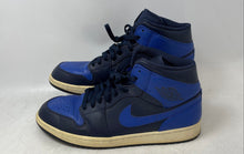 Load image into Gallery viewer, Nike Mens Air Jordan 1 Retro Mid 554724-412 Blue Black Sneaker Shoes Size 11
