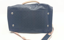 Load image into Gallery viewer, Guess Mens Black Monogram Print Double Handle Travel Weekender Duffle Bag
