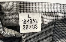 Load image into Gallery viewer, Pierre Cardin Mens Gray Long Sleeve Collared Dress Shirt Size L 16/16.5 32/33

