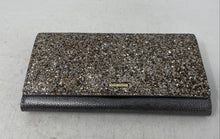 Load image into Gallery viewer, Kate Spade New York Womens Laurel Way Glitter Milou Metallic Gray Clutch Wallet
