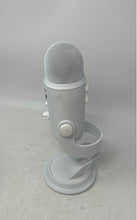Load image into Gallery viewer, Blue Yeti Model A00132 White Streaming &amp; Recording USB Microphone Not Tested
