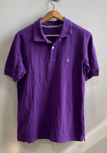 Load image into Gallery viewer, Authentic Carolina Herrera Mens Purple Short Sleeve Golf Polo T-Shirt Size S
