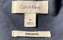Load image into Gallery viewer, Calvin Klein Mens Blue Plaid Long Sleeve Infinite Button-Up Shirt Size Medium
