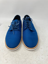 Load image into Gallery viewer, Calvin Klein Mens Aggussie Blue Round Toe Lace-Up Oxford Dress Shoes Size 8
