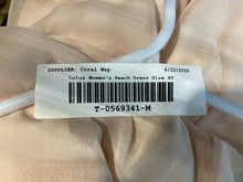 Load image into Gallery viewer, Lulus Womens Peach Chiffon Spaghetti Strap Square Neck Backless Mini Dress Sz XS
