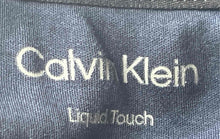 Load image into Gallery viewer, Calvin Klein Mens Blue Cotton Liquid Touch Spread Collar Polo Shirt Size L/G
