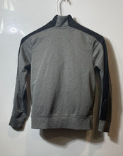 Load image into Gallery viewer, Air Jordan Boys Gray Jumpman Logo Long Sleeve Full-Zip Jacket Size Small
