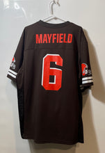 Load image into Gallery viewer, NFL Mens Brown Cleveland Browns Baker Mayfield #6 Football Jersey Size XL

