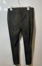Load image into Gallery viewer, INC International Concepts Womens Green Black Animal Print Ankle Pants Size 10
