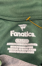 Load image into Gallery viewer, Fanatics Mens Dark Green And Gray Miami Hurricanes Collared Polo Shirt Size XL
