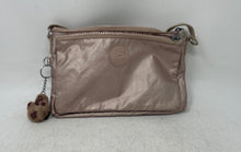 Load image into Gallery viewer, Kipling Womens Mikaela Pink Monkey Charm Adjustable Strap Zip Top Crossbody Bag
