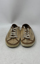 Load image into Gallery viewer, Coach Womens Edith A1244 Brown Beige Low Top Lace-Up Sneaker Shoes Size 9M
