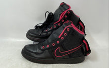 Load image into Gallery viewer, Nike Girls Vandal High 317038-002 Black Pink Lace-Up Sneaker Shoes Size 5Y
