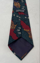 Load image into Gallery viewer, Salvatori Mens Green Printed Adjustable Pointed Tie
