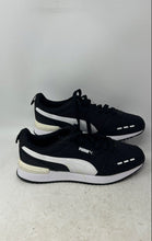 Load image into Gallery viewer, Puma Mens R78 373117-01 Black White Lace-Up Sneaker Shoes Size 9.5
