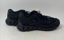 Load image into Gallery viewer, Reebok Mens Ziglite Rush V46946 Black Round Toe Lace-Up Sneakers Shoes Size 9
