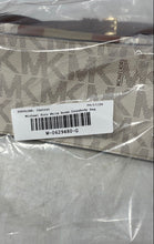 Load image into Gallery viewer, Michael Kors Womens Cindy White Brown Monogram Print Zip Top Crossbody Bag w/Tag
