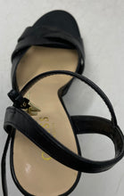 Load image into Gallery viewer, Guess Womens Maylee Black Ankle Strap Wedge Heel Platform Sandals Size 9M
