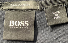 Load image into Gallery viewer, Hugo Boss Mens Blue Cotton Collared Short Sleeve Polo Shirt Size Medium

