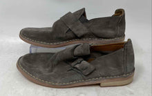 Load image into Gallery viewer, Vince Womens Gray Suede Low Top Round Toe Slip-On Oxford Shoes Size 5 M
