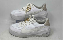 Load image into Gallery viewer, Nike Womens Air Force 1 Low PLT.AF.ORM White Lace-Up Sneaker Shoes Size 8.5
