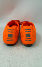 Load image into Gallery viewer, Unbranded Mens Orange Breathable Lightweight Hook-And-Loop Cycling Shoes Size 42
