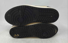 Load image into Gallery viewer, Nike Womens Air Jordan 1 Low Black Ivory Leather Slip-On Sneaker Shoes Size 9

