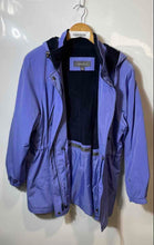 Load image into Gallery viewer, Liz Claiborne Womens Light Purple Long Sleeve Hooded Full-Zip Parka Jacket Sz M
