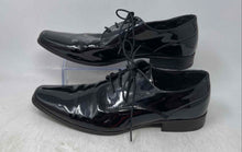Load image into Gallery viewer, Calvin Klein Mens Brodie Black Square Toe Lace-Up Oxford Dress Shoes Size 9.5
