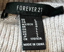 Load image into Gallery viewer, Forever 21 Womens Pink Turtleneck Long Sleeve Cropped Pullover Sweater Size L
