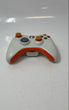 Load image into Gallery viewer, Microsoft Xbox 360 White Orange Wireless Gaming Controller Not Tested
